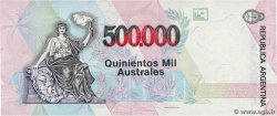 500000 Australes ARGENTINA  1991 P.338 FDC