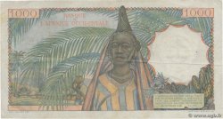1000 Francs FRENCH WEST AFRICA  1951 P.42 MBC+