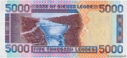 5000 Leones SIERRA LEONE  2002 P.28 UNC-