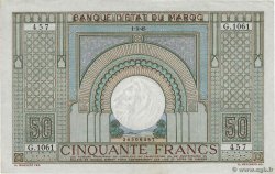 50 Francs MARUECOS  1947 P.21 MBC+