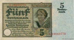 5 Rentenmark ALEMANIA  1926 P.169 MBC