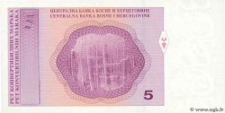5 Convertible Maraka BOSNIA HERZEGOVINA  1998 P.062a UNC