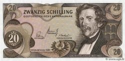 20 Schilling AUSTRIA  1967 P.142a