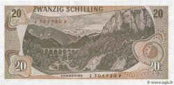 20 Schilling AUSTRIA  1967 P.142a AU