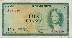10 Francs LUXEMBOURG  1954 P.48a