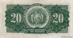 20 Bolivianos BOLIVIA  1928 P.122a EBC