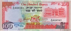 100 Rupees MAURITIUS  1986 P.38