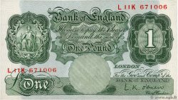 1 Pound INGHILTERRA  1955 P.369c AU