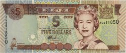 5 Dollars FIYI  2002 P.105b FDC