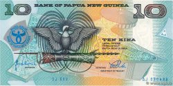 10 Kina PAPúA-NUEVA GUINEA  1998 P.17a