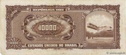 10 Cruzeiros Novos sur 10000 Cruzeiros BRASILIEN  1967 P.190b SS