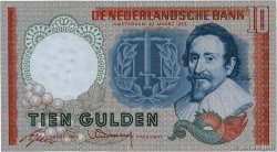 10 Gulden NIEDERLANDE  1953 P.085 VZ