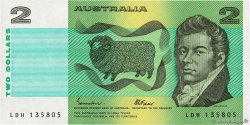 2 Dollars AUSTRALIA  1985 P.43e