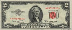 2 Dollars ÉTATS-UNIS D AMÉRIQUE  1953 P.380b