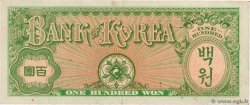 100 Won SÜKOREA  1953 P.14 SS