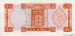 1/4 Dinar LIBIA  1972 P.33b FDC