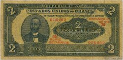 2 Mil Reis BRAZIL  1921 P.016 F