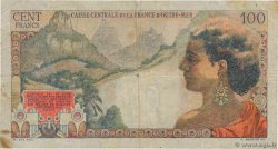 100 Francs La Bourdonnais AFRIQUE ÉQUATORIALE FRANÇAISE  1946 P.24 MB