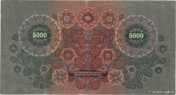 5000 Kronen AUSTRIA  1922 P.079 q.BB