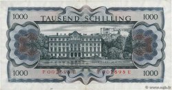 1000 Schilling AUSTRIA  1966 P.147a VF