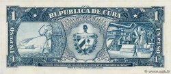 1 Peso CUBA  1956 P.087a AU