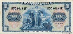 10 Deutsche Mark GERMAN FEDERAL REPUBLIC  1949 P.16a SS