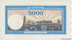 5000 Lei ROMANIA  1943 P.055 UNC-