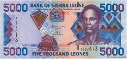 5000 Leones SIERRA LEONE  2003 P.27b UNC