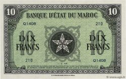 10 Francs MAROC  1944 P.25
