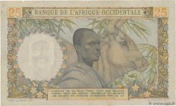25 Francs FRENCH WEST AFRICA (1895-1958)  1953 P.38 XF