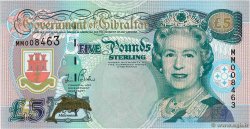 5 Pounds Sterling GIBRALTAR  2000 P.29