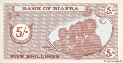 5 Shillings BIAFRA  1967 P.01 UNC