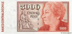 5000 Pesos CHILE  2005 P.155e UNC