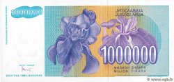 1000000 Dinara YUGOSLAVIA  1993 P.120 UNC