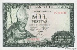 1000 Pesetas ESPAGNE  1965 P.151