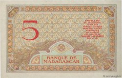 5 Francs MADAGASCAR  1937 P.035 EBC