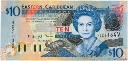 10 Dollars EAST CARIBBEAN STATES  2003 P.43v