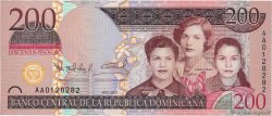200 Pesos Oro DOMINICAN REPUBLIC  2007 P.178