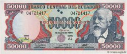 50000 Sucres EKUADOR  1999 P.130d