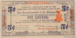 5 Centavos FILIPINAS  1942 PS.640b FDC