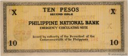 10 Pesos PHILIPPINEN  1941 PS.627b fST+