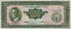 200 Pesos FILIPINAS  1949 P.140a FDC