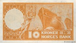 10 Kroner NORVÈGE  1955 P.31b3 SUP