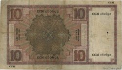 10 Gulden PAESI BASSI  1932 P.043c MB