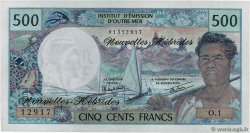 500 Francs NEW HEBRIDES  1980 P.19c