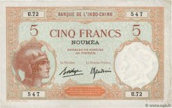 5 Francs NEW CALEDONIA  1940 P.36b