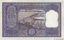 100 Rupees INDIA  1957 P.044 VF+