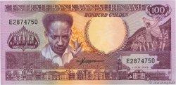 100 Gulden SURINAM  1986 P.133a