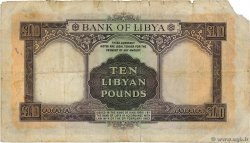 10 Pounds LIBYE  1963 P.27 B