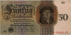 50 Reichsmark ALEMANIA  1924 P.177 BC+